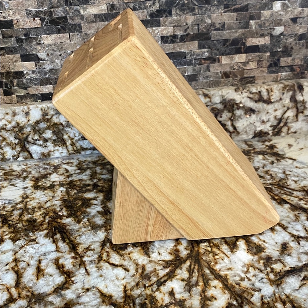 JA Henckels Wooden Knife Block - Picture 2 of 3